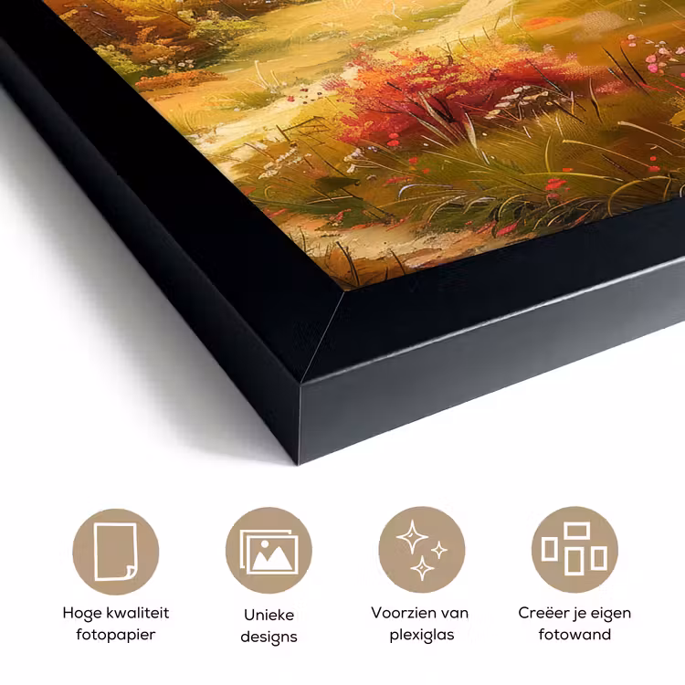 Poster met lijst - Landschap - Illustratie - Natuur — 6