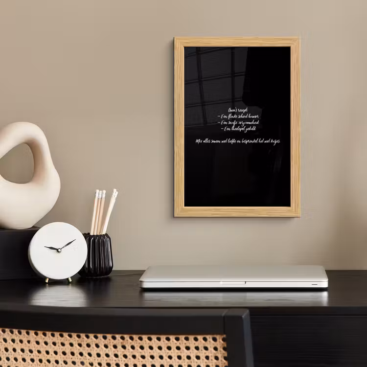 Poster met lijst - Oma's recept - Koken - Quotes - Spreuken - Oma — 2