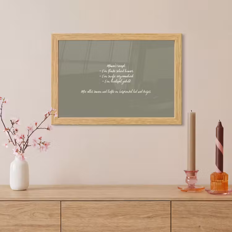 Poster met lijst - Quotes - Ma - Spreuken - Mama's recept - Koken — 5