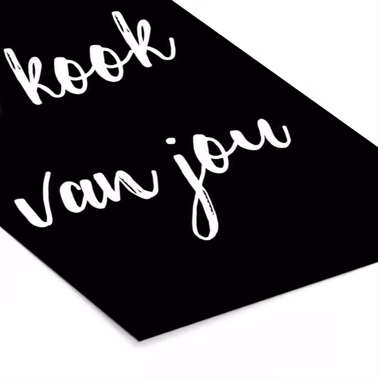 Poster met lijst - Quotes - Spreuken - Ik kook van jou - Liefde - Partner — 7