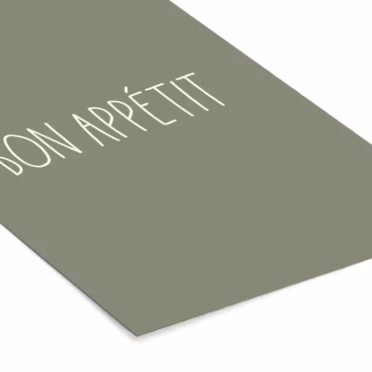 Poster met lijst - Spreuken - Bon appétit - Quotes - Eet smakelijk - Eten — 7