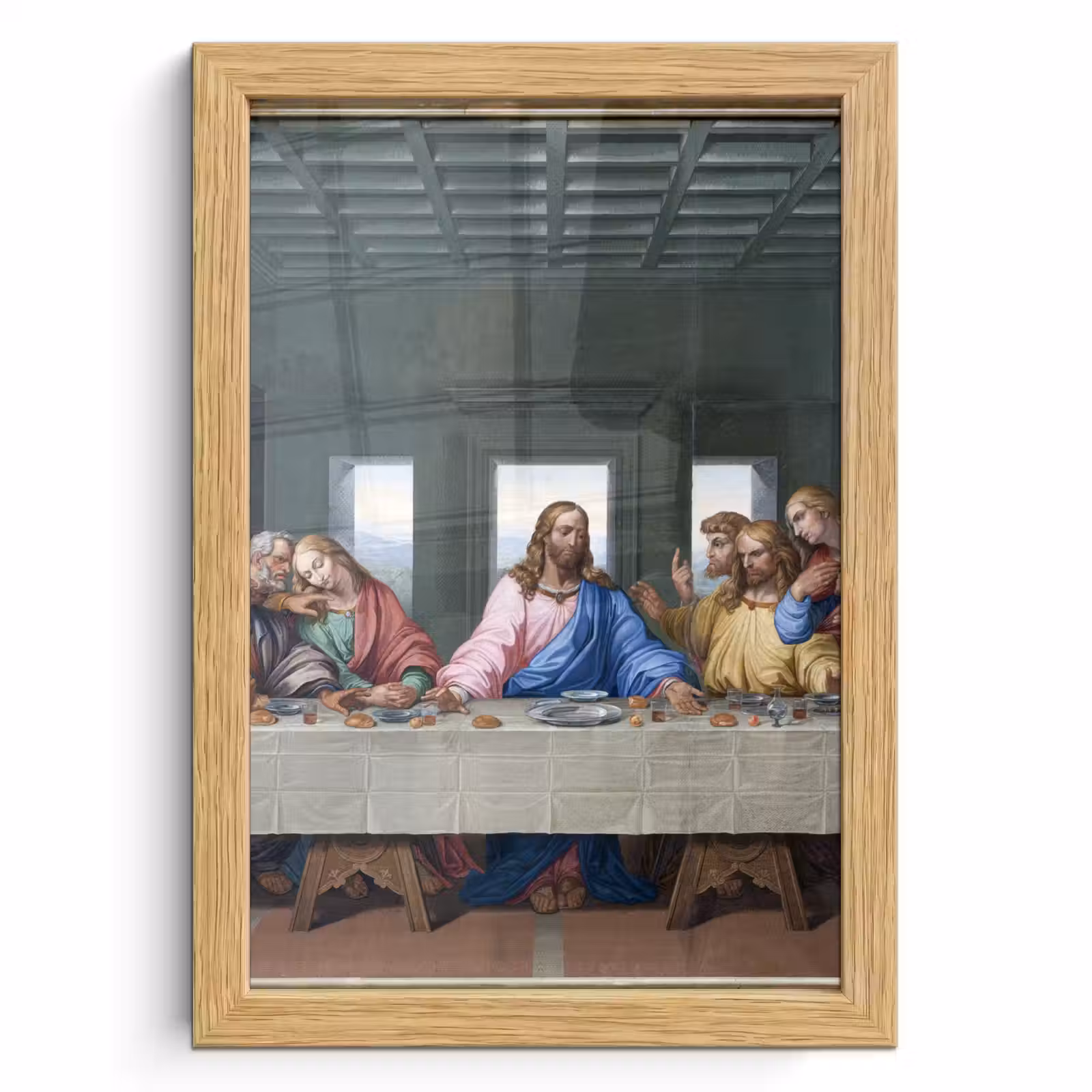 Poster met lijst - Het laatste avondmaal - Leonardo da Vinci — 1