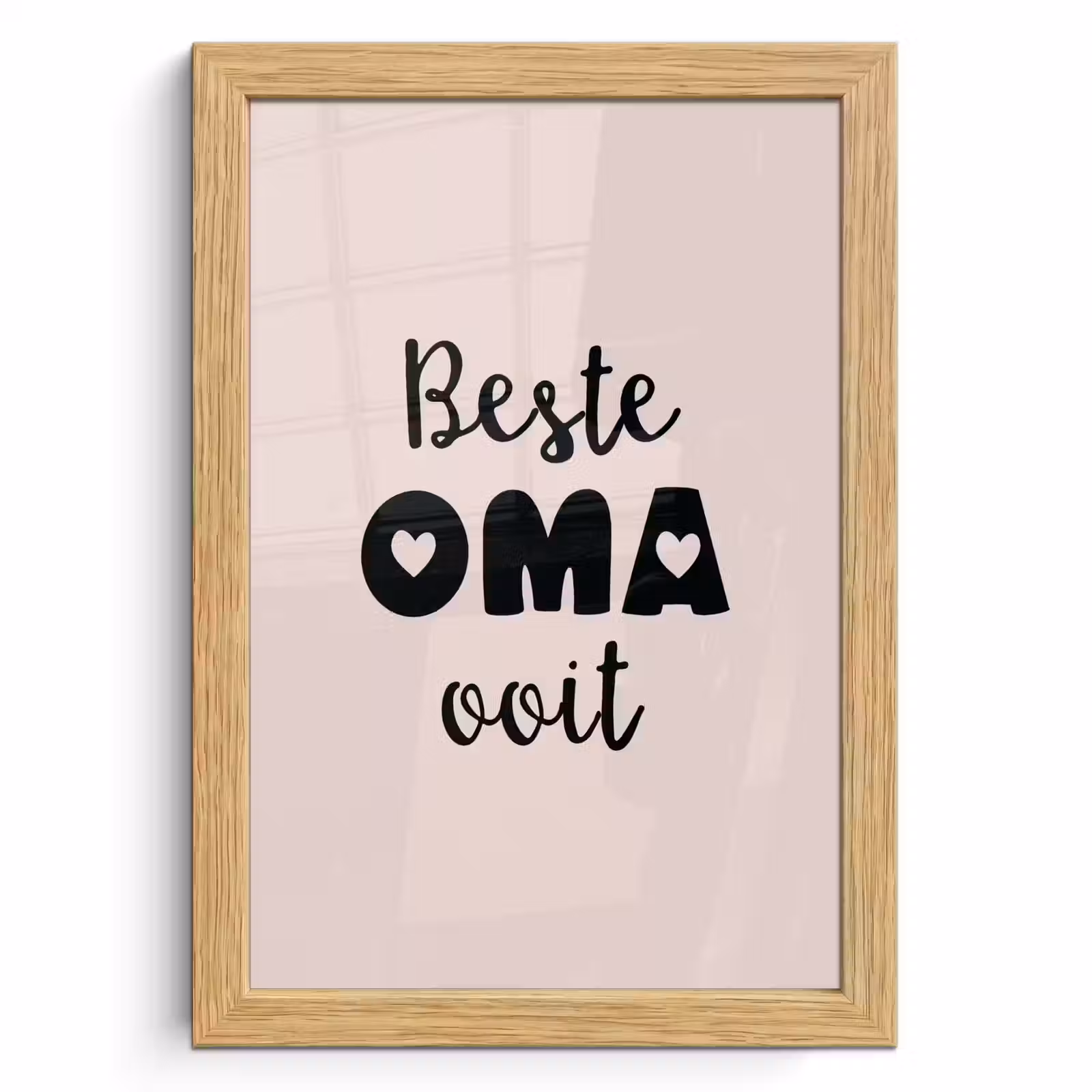 Poster met lijst - Quotes - Oma - Beste oma ooit - Spreuken — 1