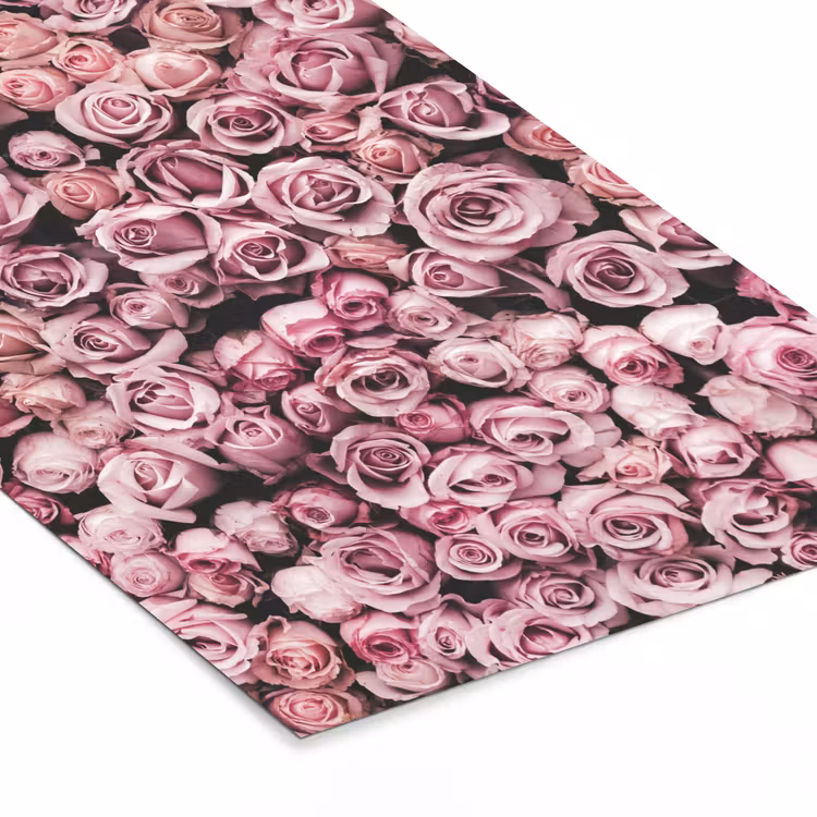 Poster met lijst - Bloemen - Rozen - Natuur - Roze - Botanisch — 7