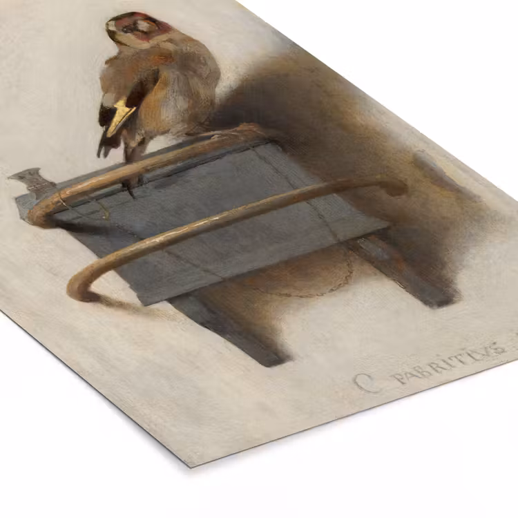 Poster met lijst - Het puttertje - Carel Fabritius — 7