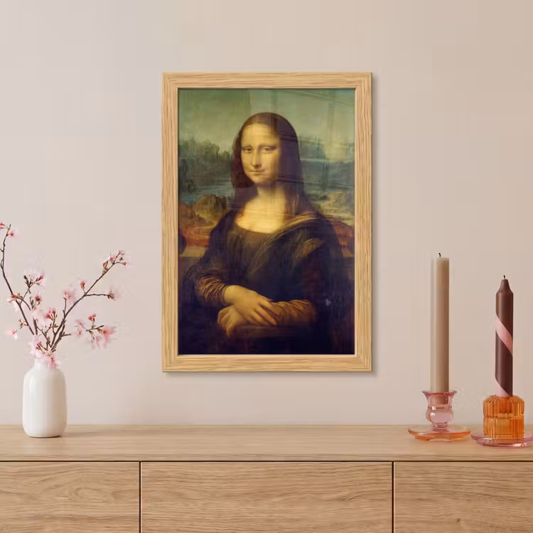 Poster met lijst - Mona Lisa - Leonardo da Vinci — 5
