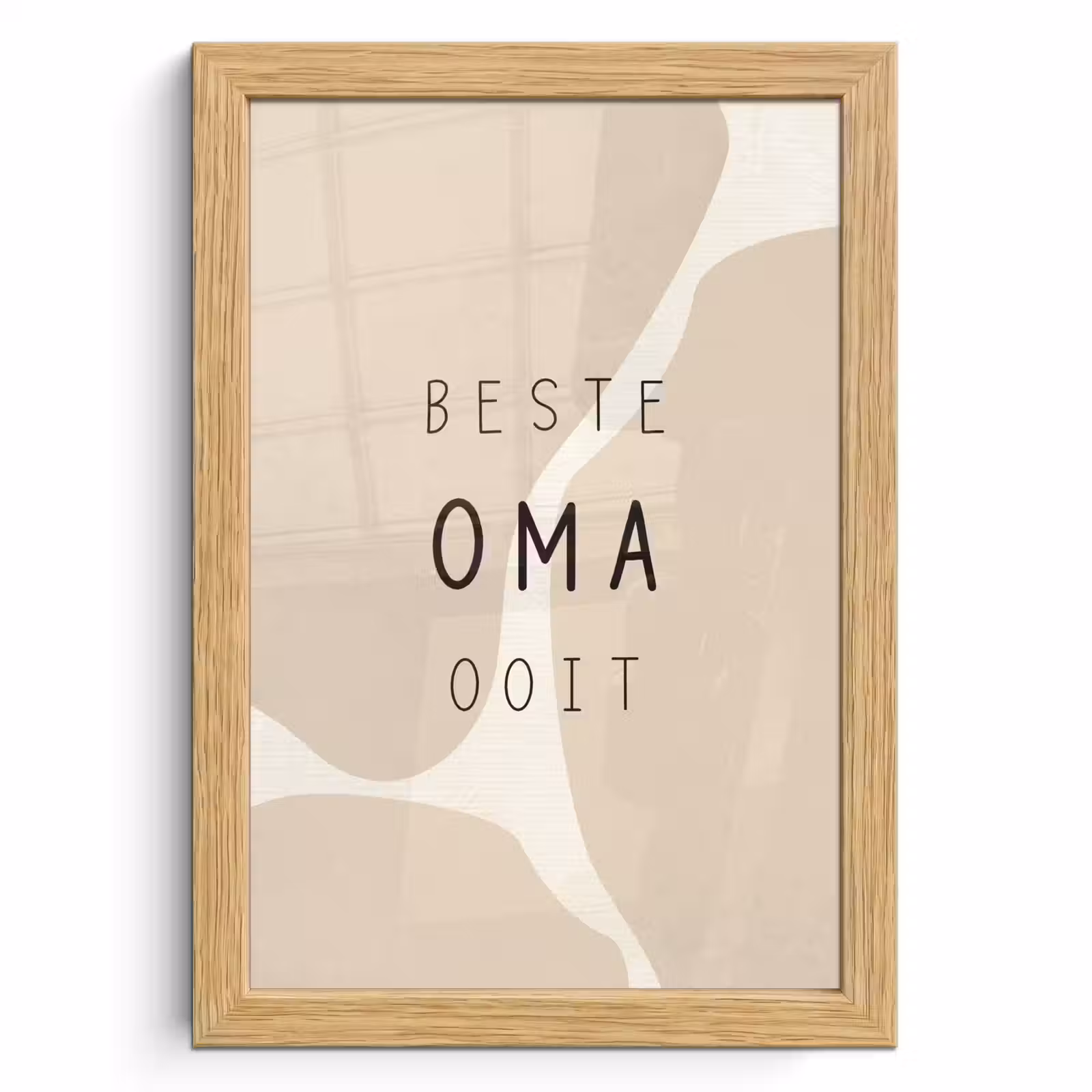 Poster met lijst - Spreuken - Beste oma ooit - Quotes - Oma — 1