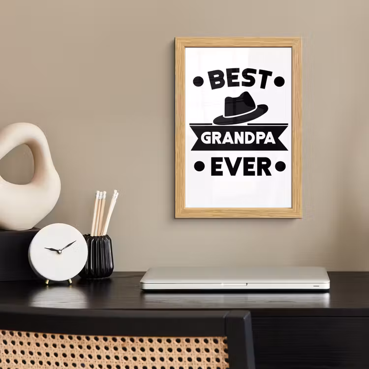 Poster met lijst - Opa - Quotes - Best grandpa ever - Spreuken — 2