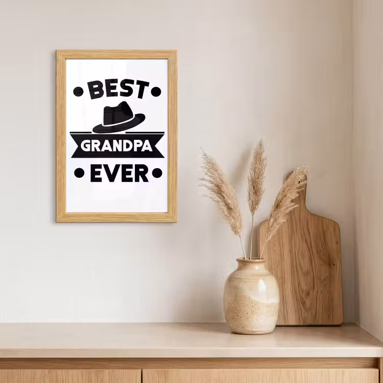 Poster met lijst - Opa - Quotes - Best grandpa ever - Spreuken — 3