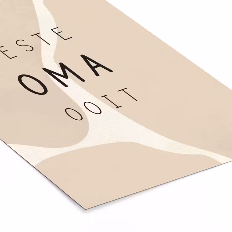 Poster met lijst - Spreuken - Beste oma ooit - Quotes - Oma — 7