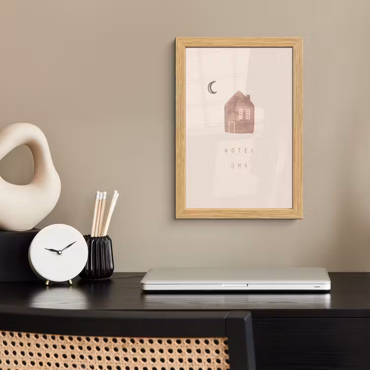 Poster met lijst - Spreuken - Hotel oma - Oma - Quotes — 2