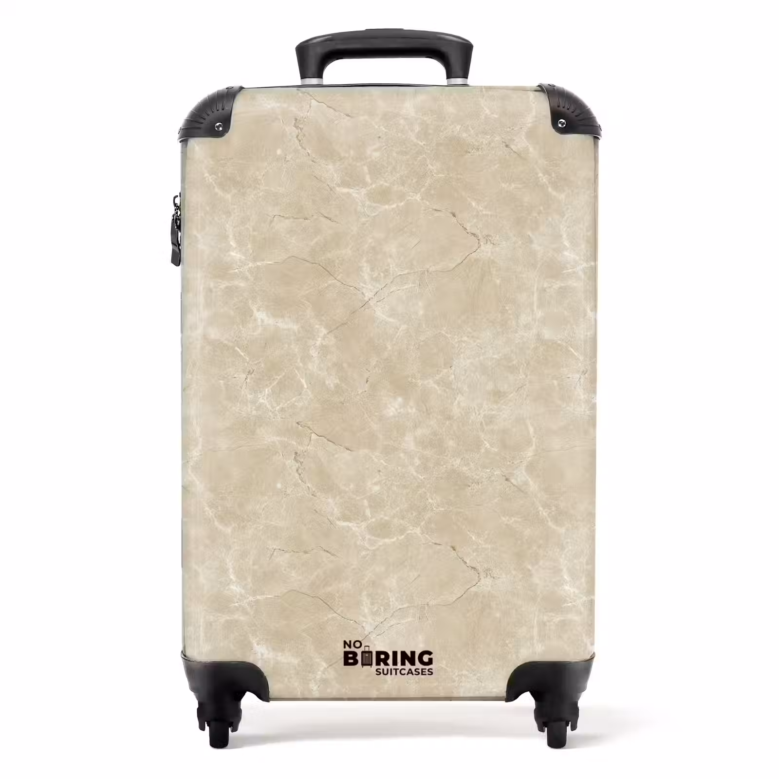 Koffer - Lichtbeige - Marmer - Diffusie adering — 1