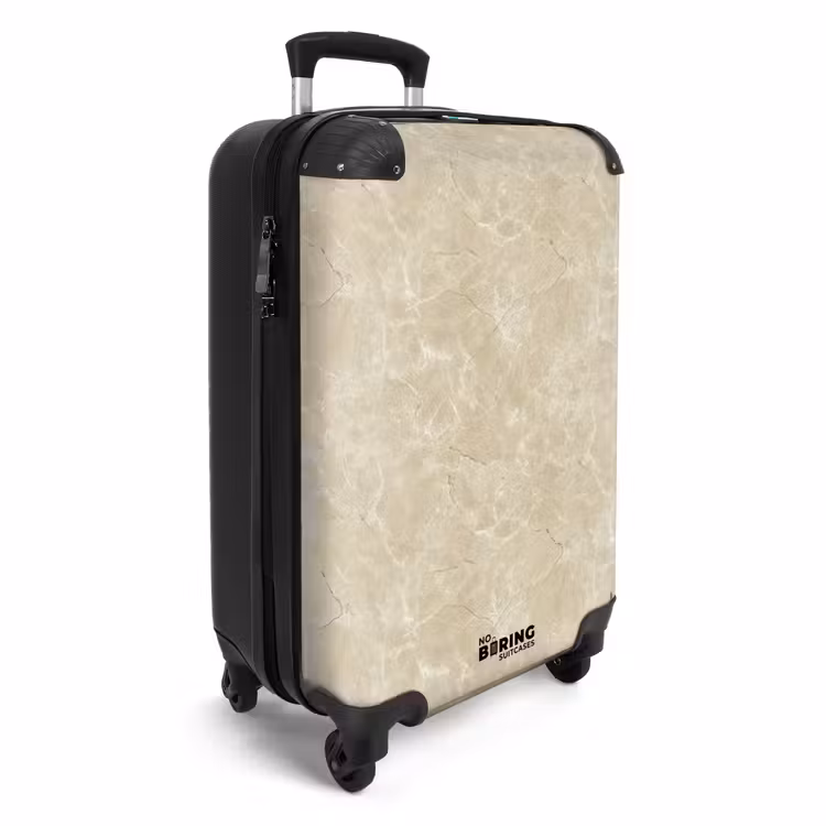 Koffer - Lichtbeige - Marmer - Diffusie adering — 2