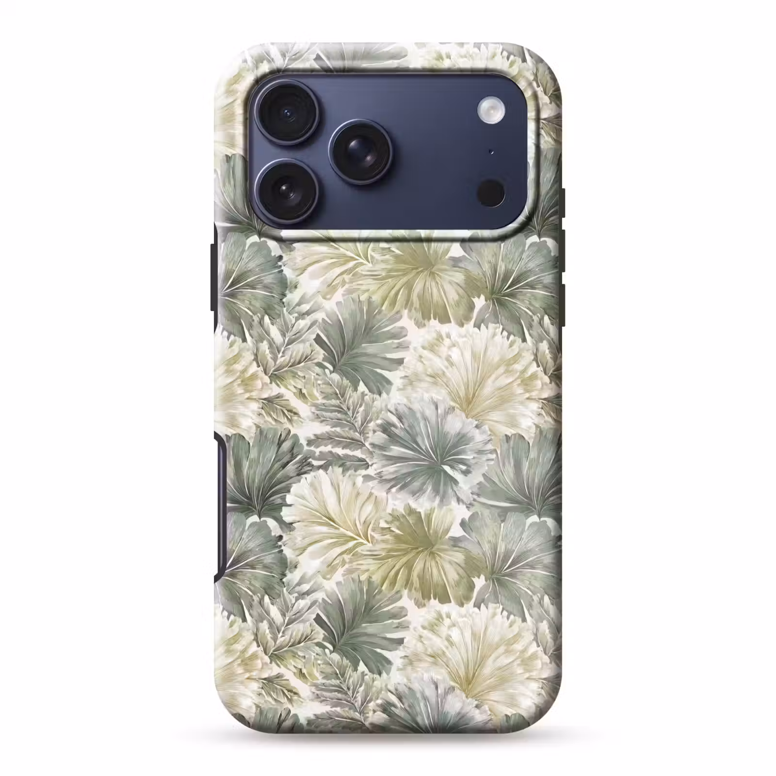 Telefoonhoesje Toughcase - Bladeren - Botanisch - Groen — 1