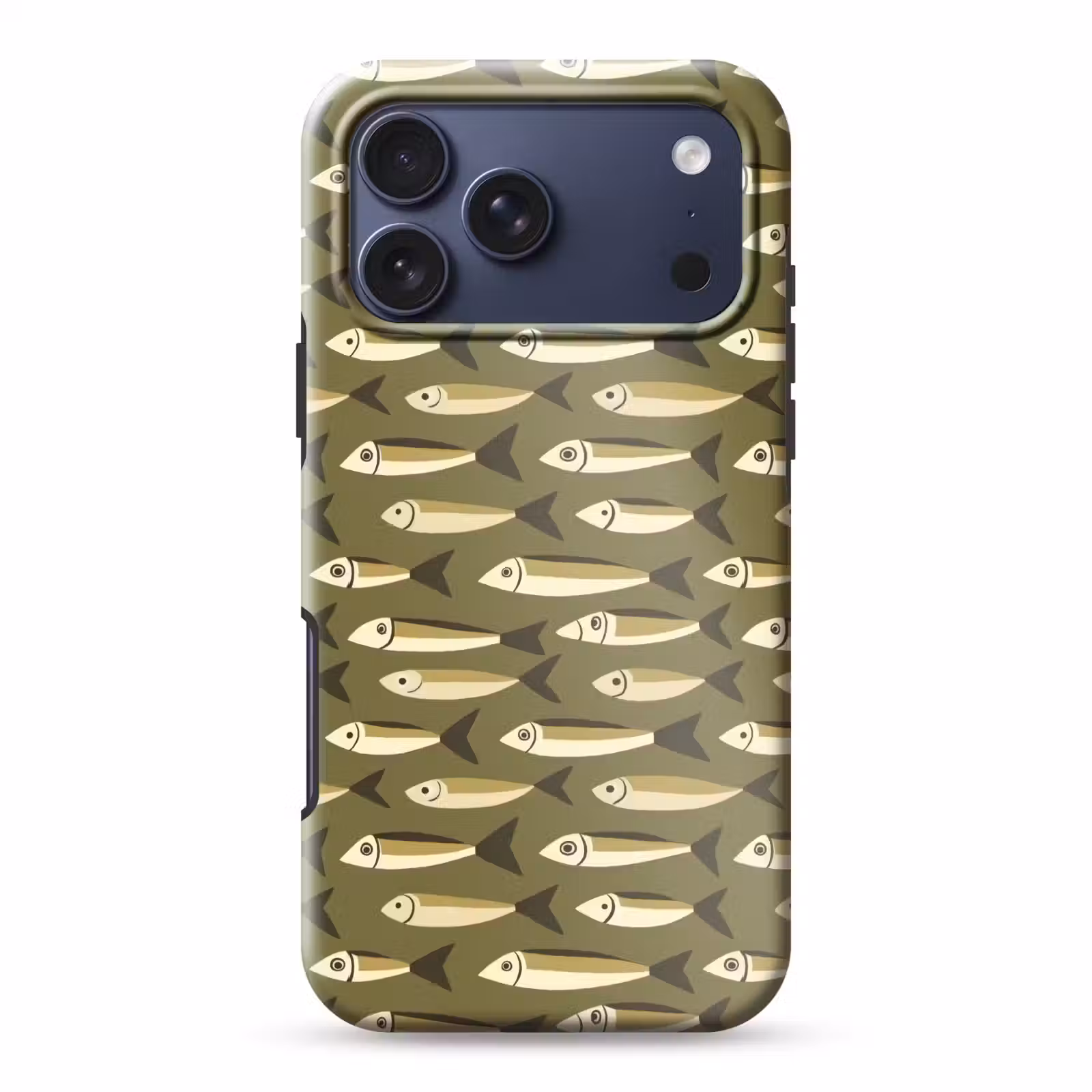 Telefoonhoesje Toughcase - Vis - Patroon - Groen — 1
