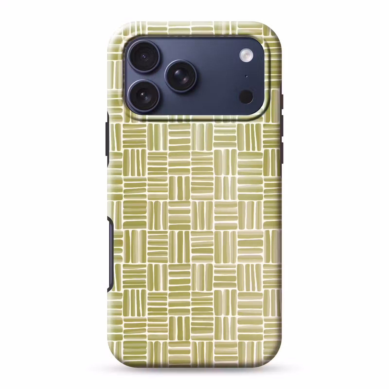Telefoonhoesje Toughcase - Vlecht - Patroon - Groen — 1