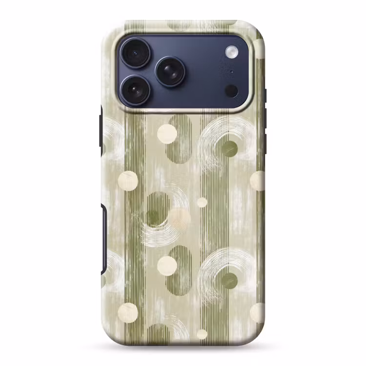 Telefoonhoesje Toughcase - Artistiek - Modern - Groen