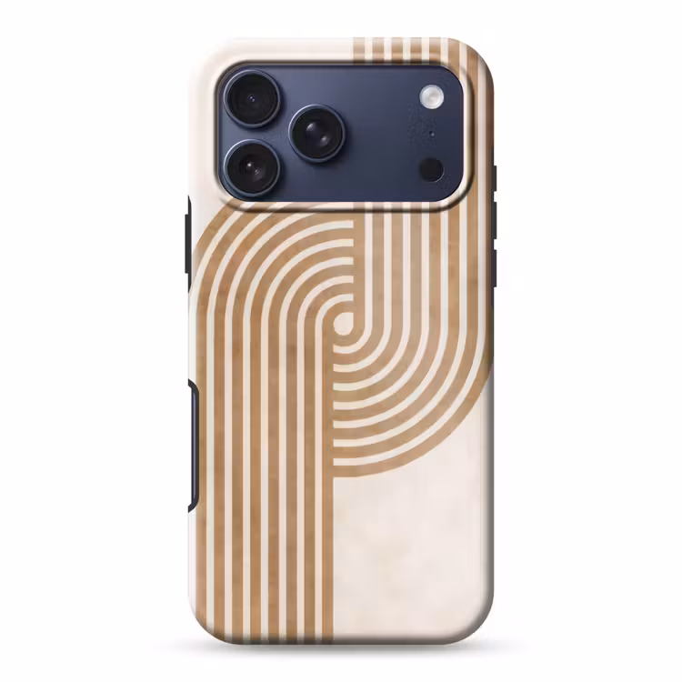 Telefoonhoesje Toughcase - Symmetrische bocht - Koperkleurig — 1