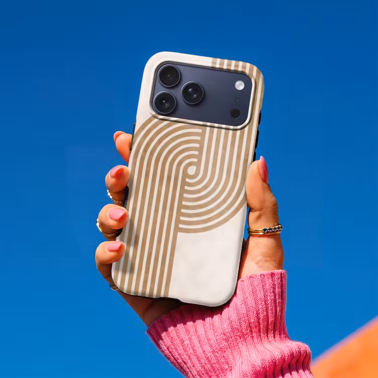 Telefoonhoesje Toughcase - Symmetrische bocht - Koperkleurig — 2
