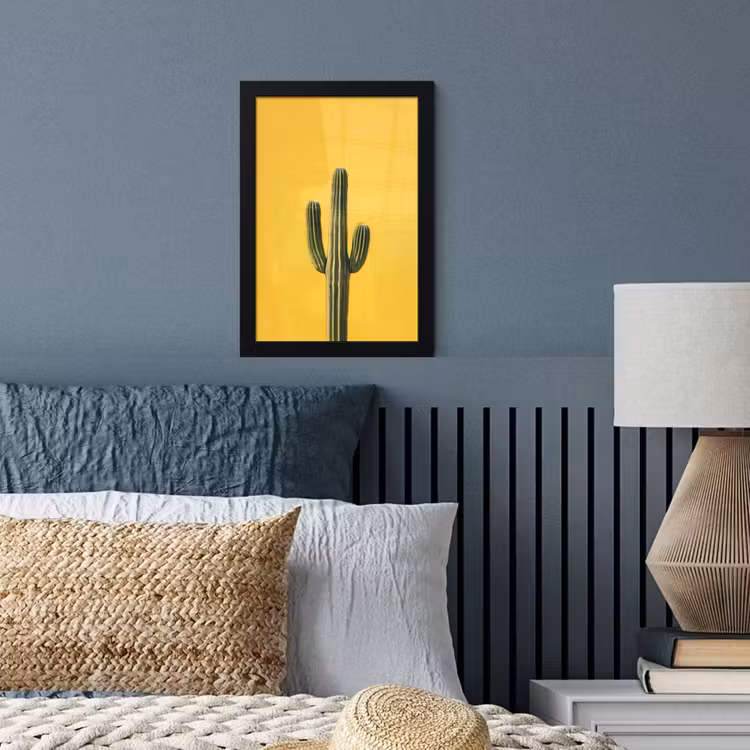Poster met lijst - Cactus - Groen - Minimalistisch — 3
