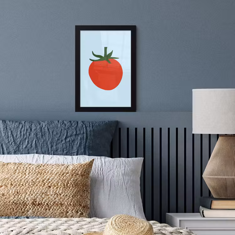 Poster met lijst - Rood - Tomaat - Groente — 3