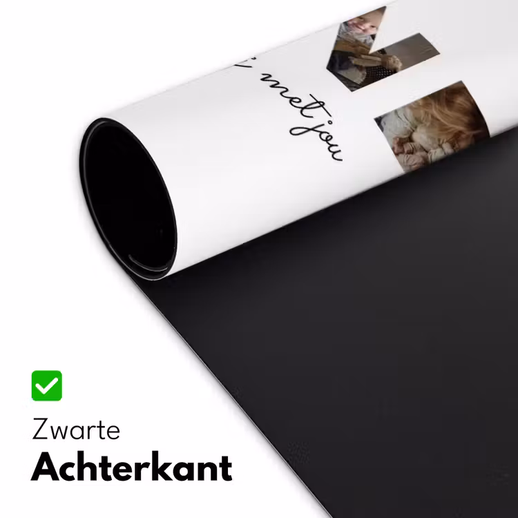 Gepersonaliseerde bureau onderlegger - Vriendin - Lettercollage — 5