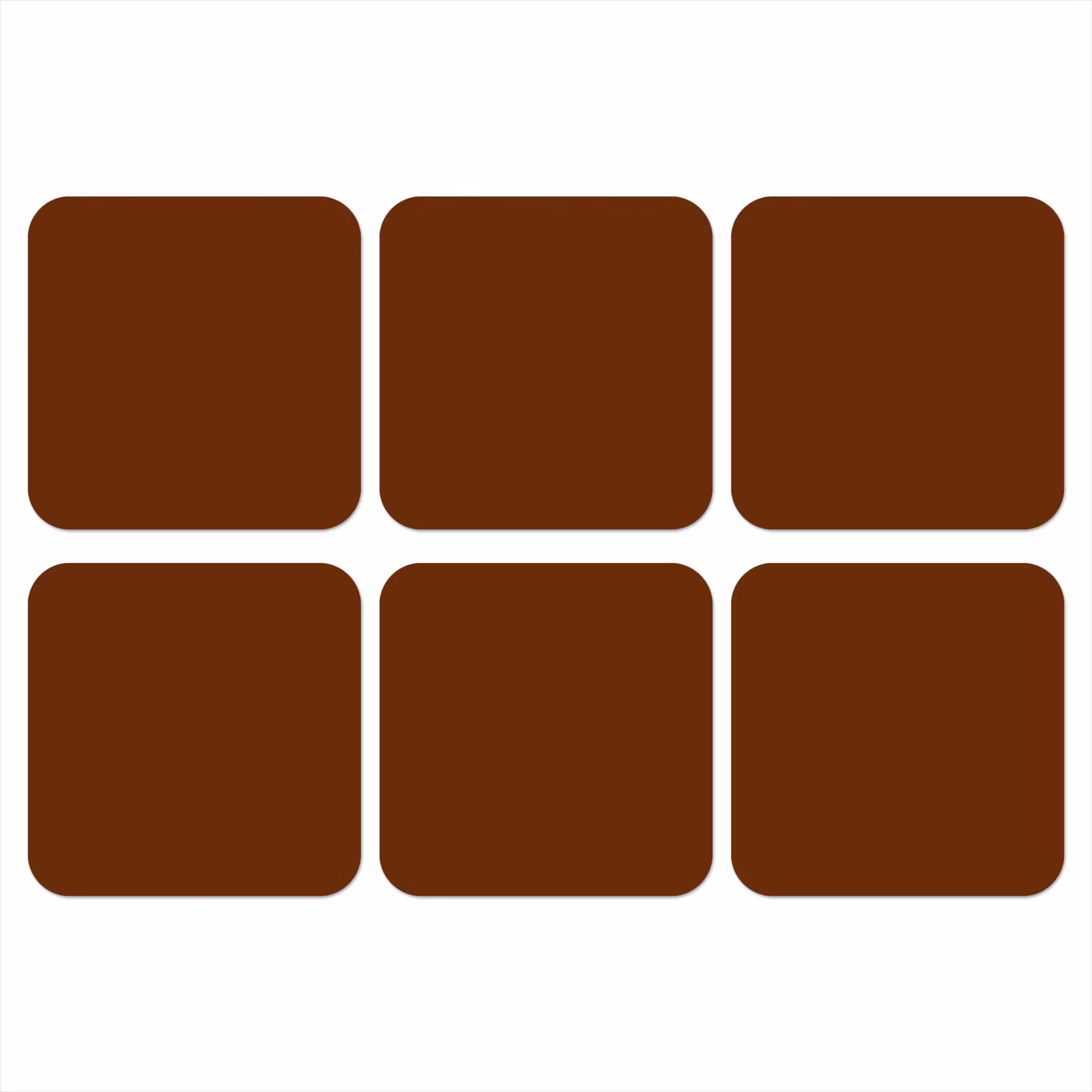 Onderzetter - Schildpad - Bruin - Patroon — 1