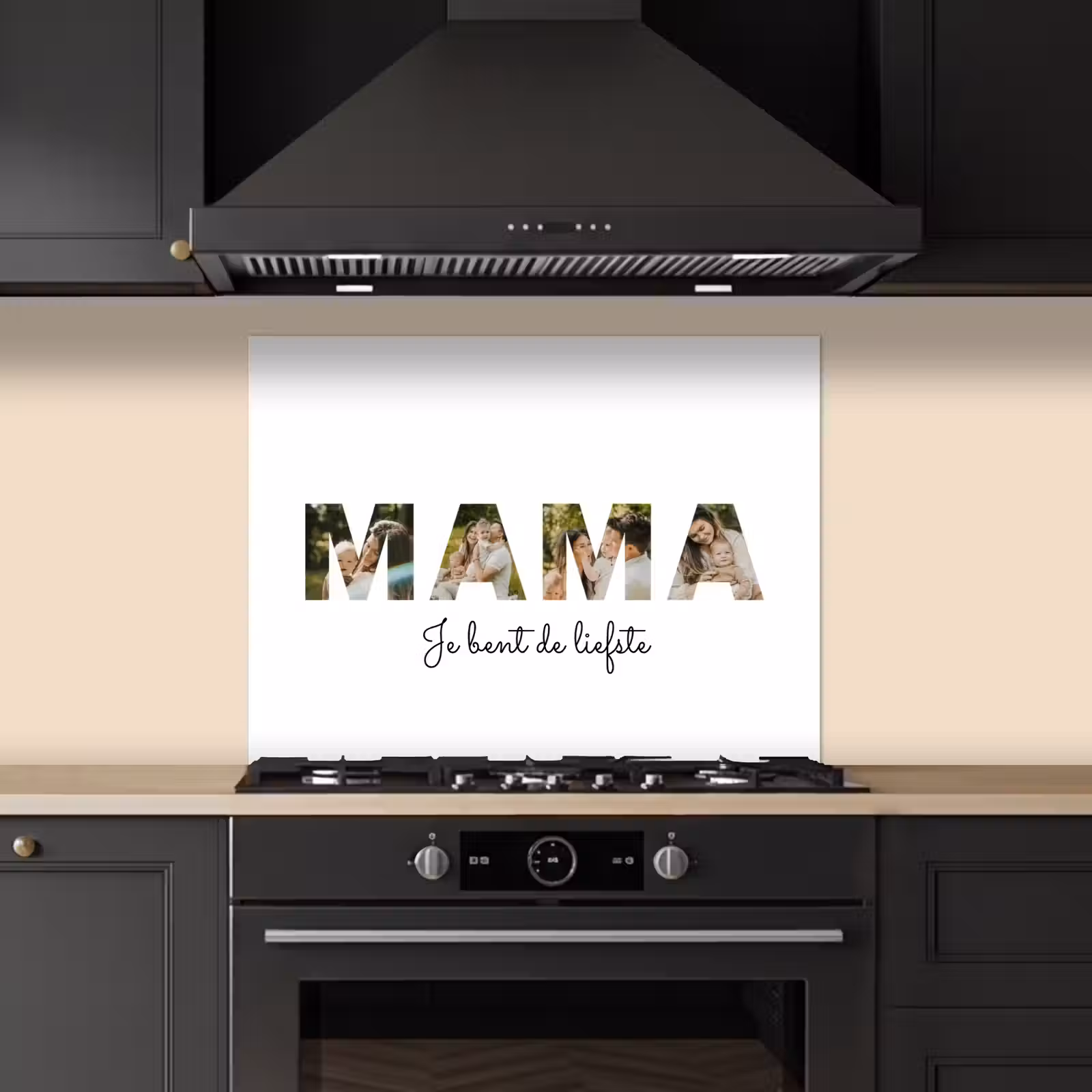 Gepersonaliseerd spatscherm - Mama - Lettercollage — 1