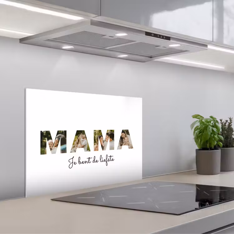 Gepersonaliseerd spatscherm - Mama - Lettercollage — 4