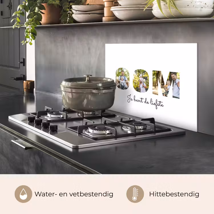 Gepersonaliseerd spatscherm - Oom - Lettercollage — 6