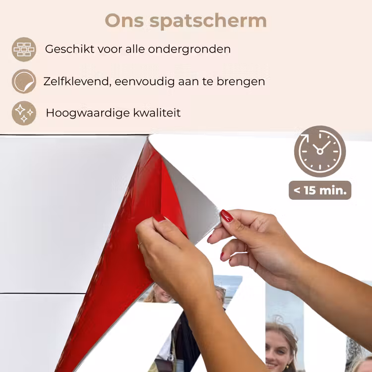 Gepersonaliseerd spatscherm - Zus - Lettercollage — 3