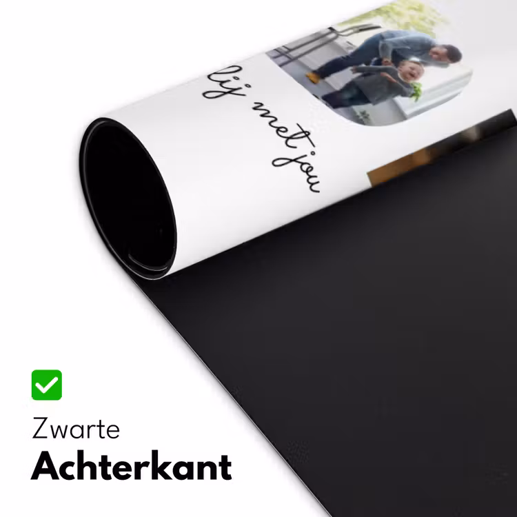 Gepersonaliseerde bureau onderlegger - Zoon - Lettercollage — 5