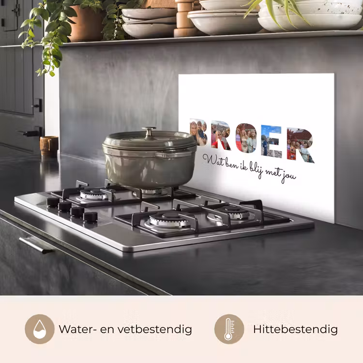 Gepersonaliseerd spatscherm - Broer - Lettercollage — 6