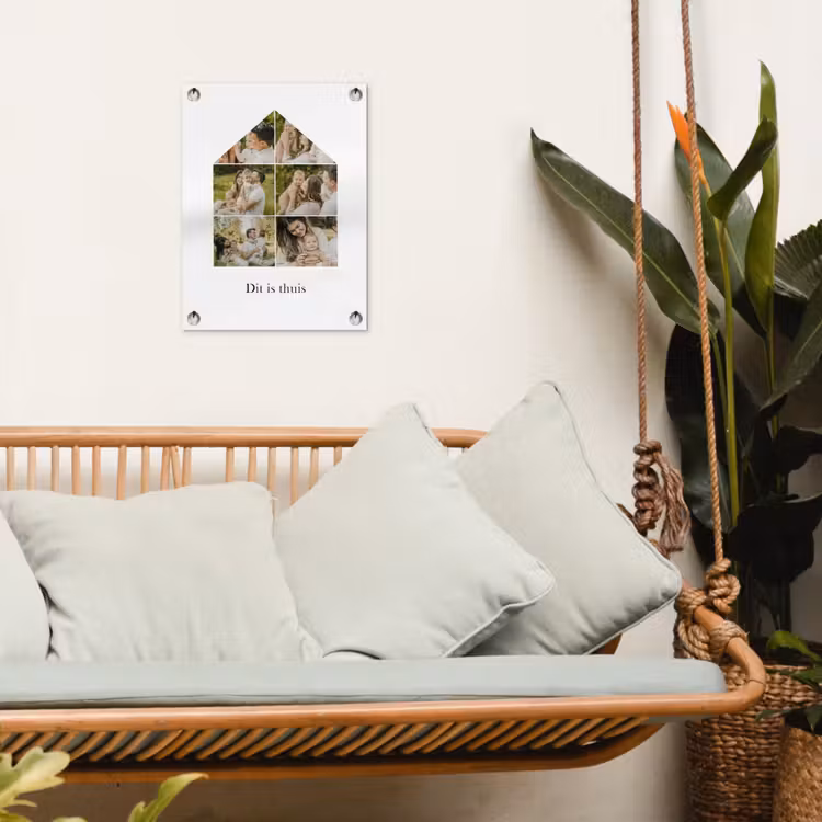 Gepersonaliseerde tuinposter - Dit Is Thuis - Collage — 5