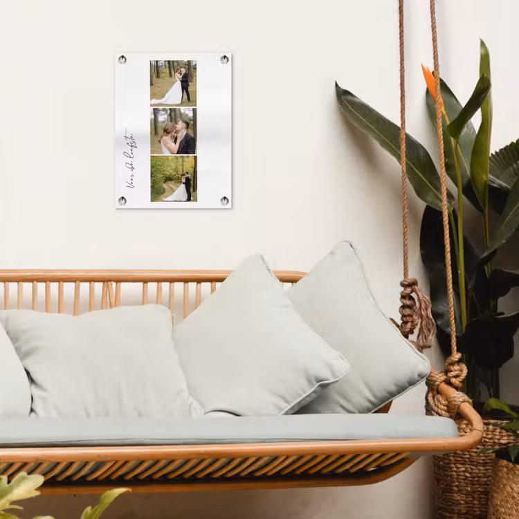 Gepersonaliseerde tuinposter - Voor De Liefste - Collage — 5