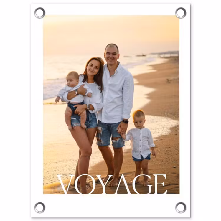 Gepersonaliseerde tuinposter - Voyage — 1