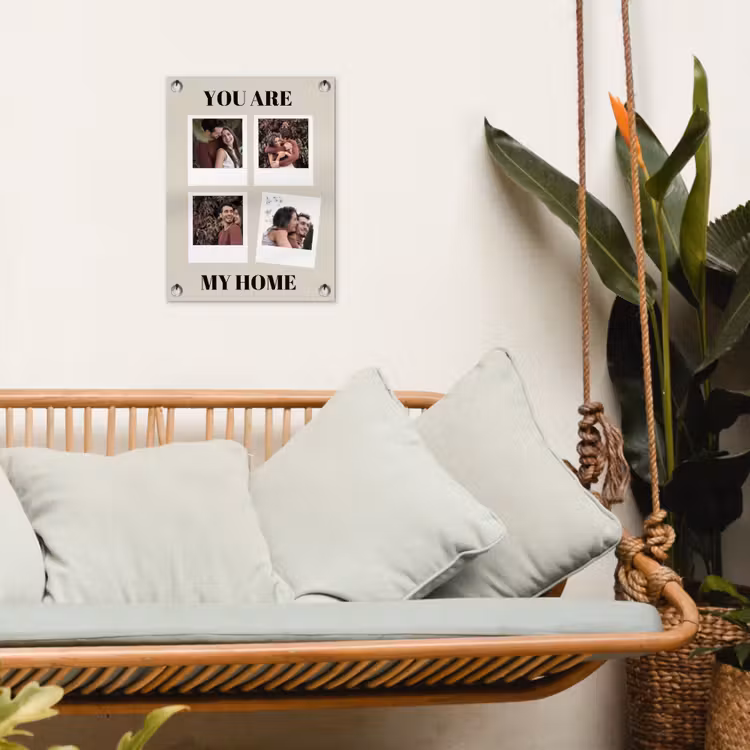 Gepersonaliseerde tuinposter - You Are My Home - Collage — 5