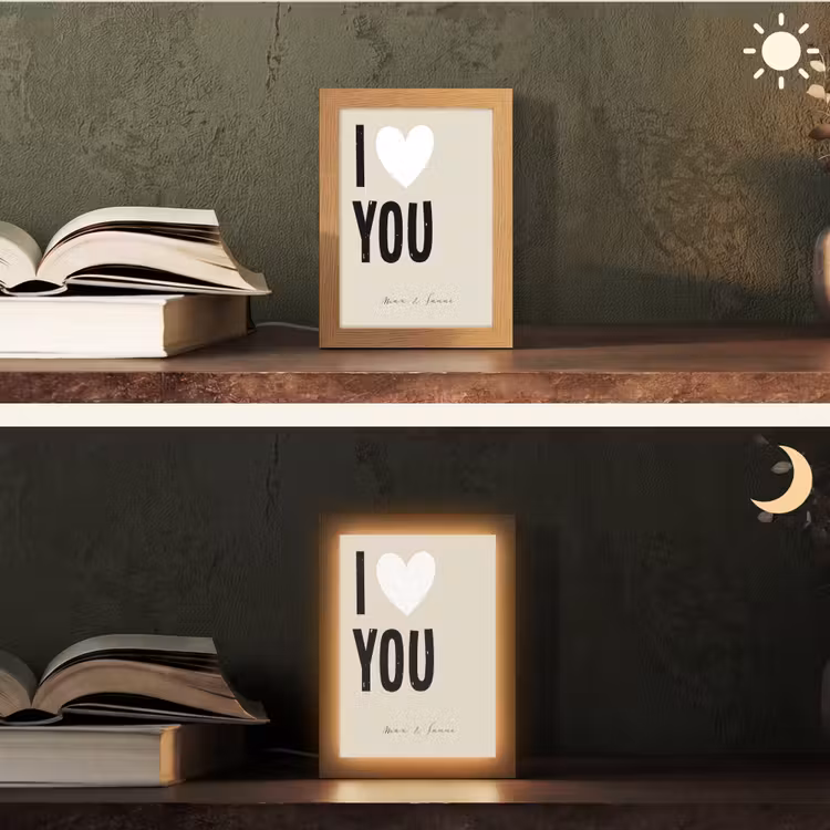 Gepersonaliseerde Lightbox - I Love You — 5