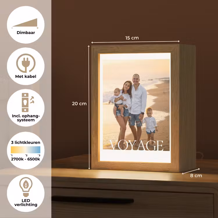Gepersonaliseerde Lightbox - Voyage — 7
