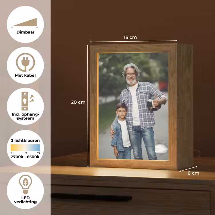 Gepersonaliseerde Lightbox- Zonder Border — 7