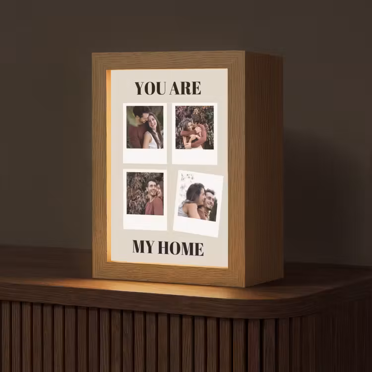 Gepersonaliseerde Lightbox - You Are My Home - Collage — 1