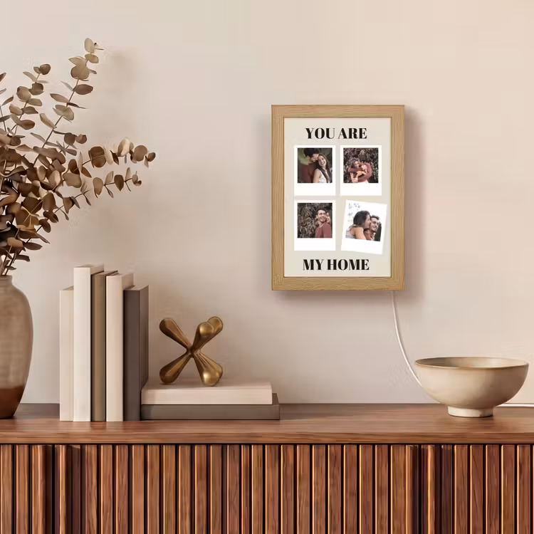 Gepersonaliseerde Lightbox - You Are My Home - Collage — 4