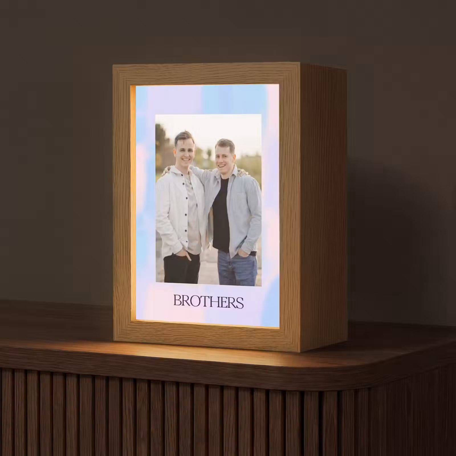 Gepersonaliseerde Lightbox - Brothers — 1
