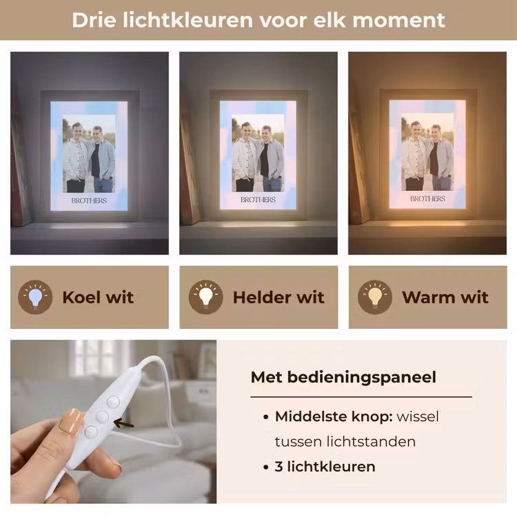 Gepersonaliseerde Lightbox - Brothers — 6