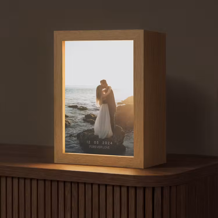 Gepersonaliseerde Lightbox - Forever Love - Datum - Jubileum — 1