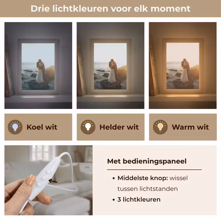 Gepersonaliseerde Lightbox - Forever Love - Datum - Jubileum — 6