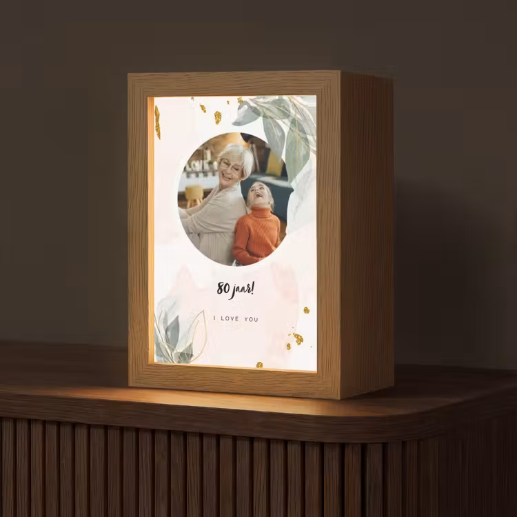 Gepersonaliseerde Lightbox - Jubileum - Verjaardag — 1