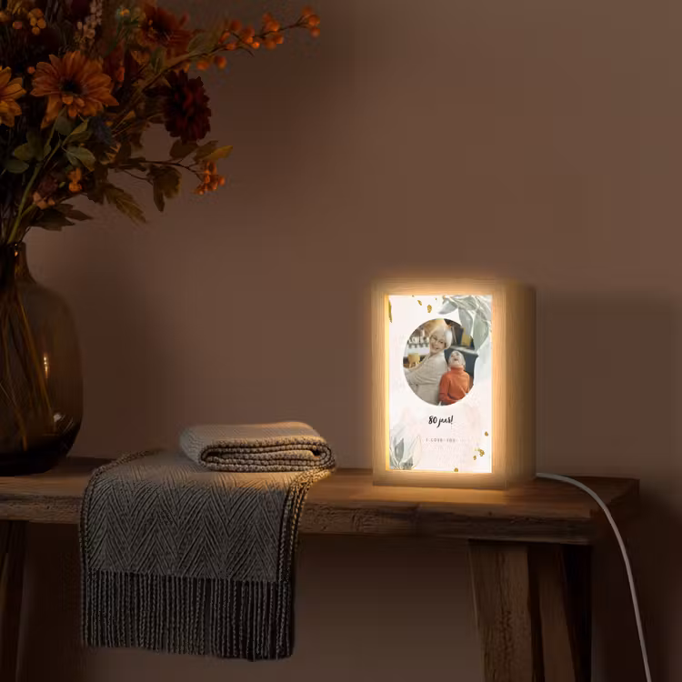 Gepersonaliseerde Lightbox - Jubileum - Verjaardag — 3