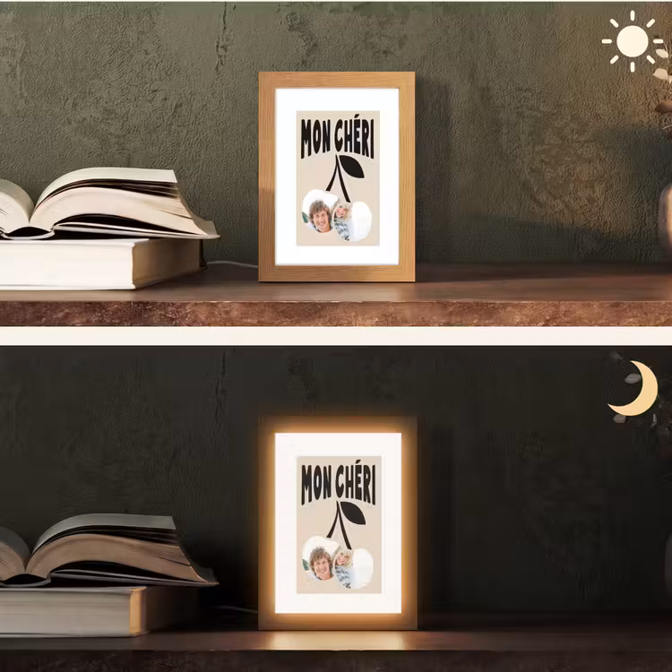 Gepersonaliseerde Lightbox - Mon Chéri — 5