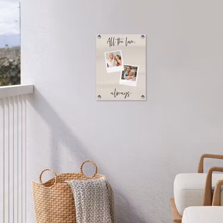 Gepersonaliseerde tuinposter - All The Love, Always — 3